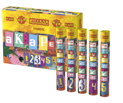 Акварель Фонтан пиротехнический купить в Ярославле | yaroslavl.salutsklad.ru