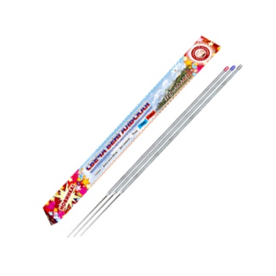 Триколор 300 мм. Бенгальские огни цветные купить в Ярославле | yaroslavl.salutsklad.ru