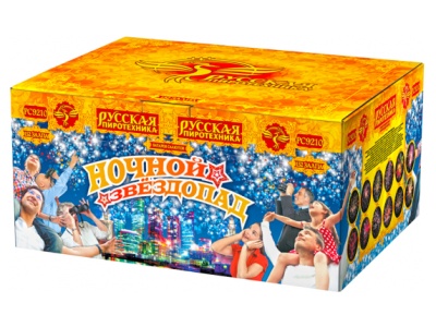 Ночной звездопад Комбинированный Фейерверк купить в Ярославле | yaroslavl.salutsklad.ru
