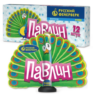 Павлин F Пиротехнический фонтан купить в Ярославле | yaroslavl.salutsklad.ru