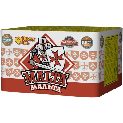 Мальта Батарея салютов купить в Ярославле | yaroslavl.salutsklad.ru