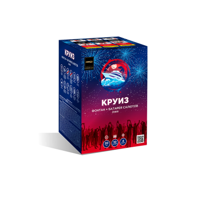 Круиз Фонтан фейерверк купить в Ярославле | yaroslavl.salutsklad.ru
