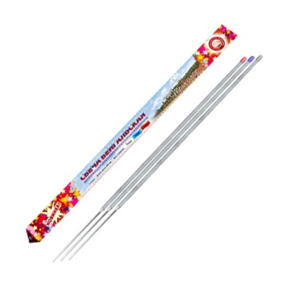 Триколор 400 мм. Бенгальские огни цветные купить в Ярославле | yaroslavl.salutsklad.ru