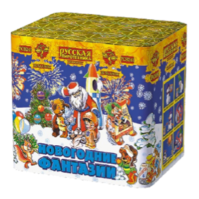 Новогодние фантазии New Салют купить в Ярославле | yaroslavl.salutsklad.ru