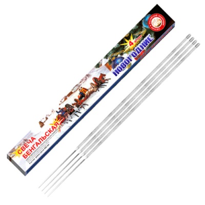 Новогодние 400-4 мм. Бенгальские огни купить в Ярославле | yaroslavl.salutsklad.ru